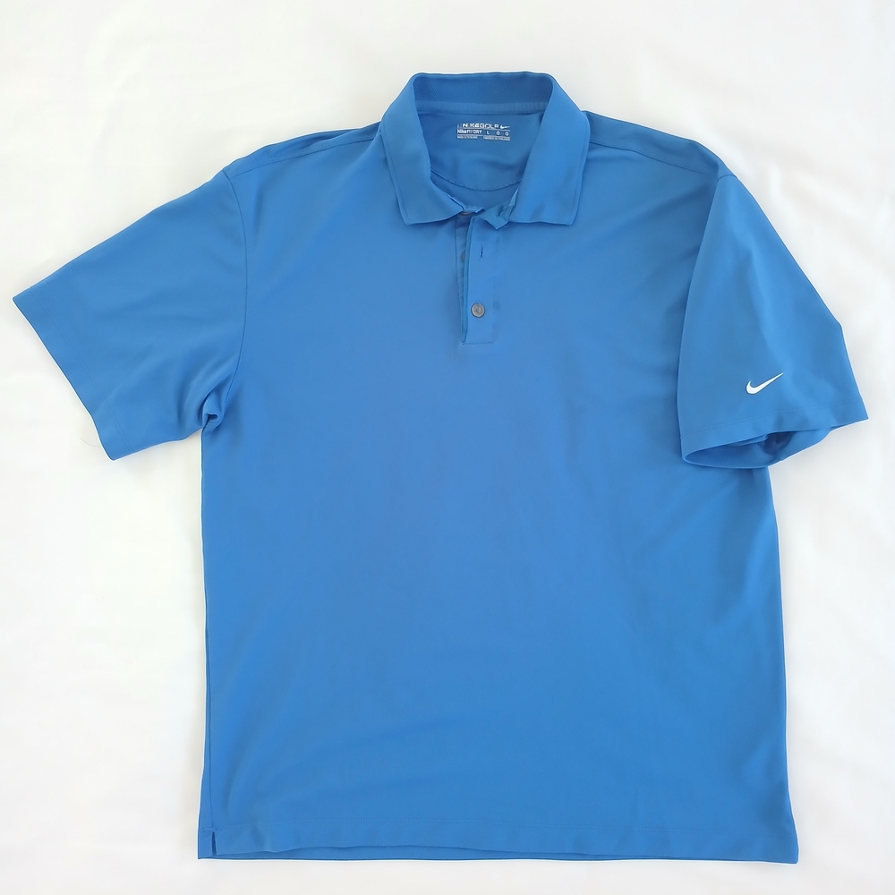 Nike Men's Blue Polo Shirt